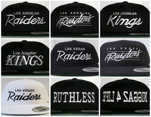 LA Los Angeles Kings Script Snapback Hat