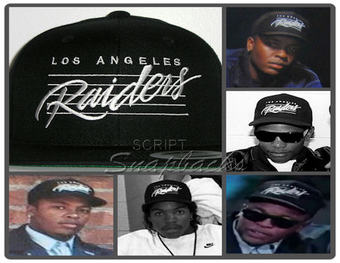 LA Los Angeles Raiders Snapback Cap